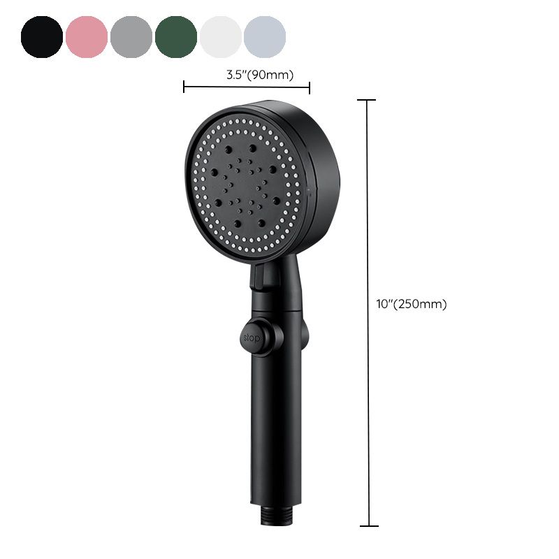 Modern Shower Head Plastic Bathroom Shower Head with Adjustable Spray Pattern