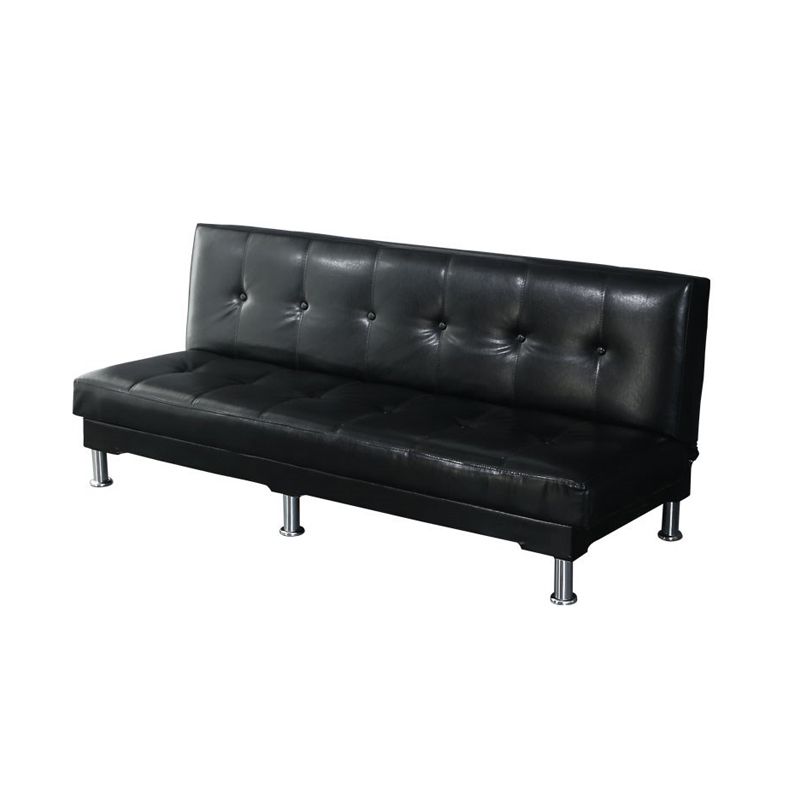 Modern Fabric/Faux Leather Sofa Armless Convertible Sofa for Living Room