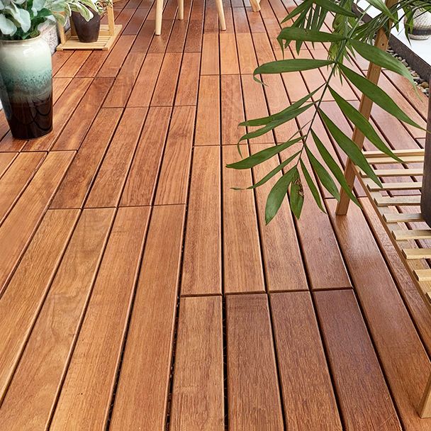 Interlocking Deck Tiles Wood Deck Flooring Tiles for Outdoor Patio