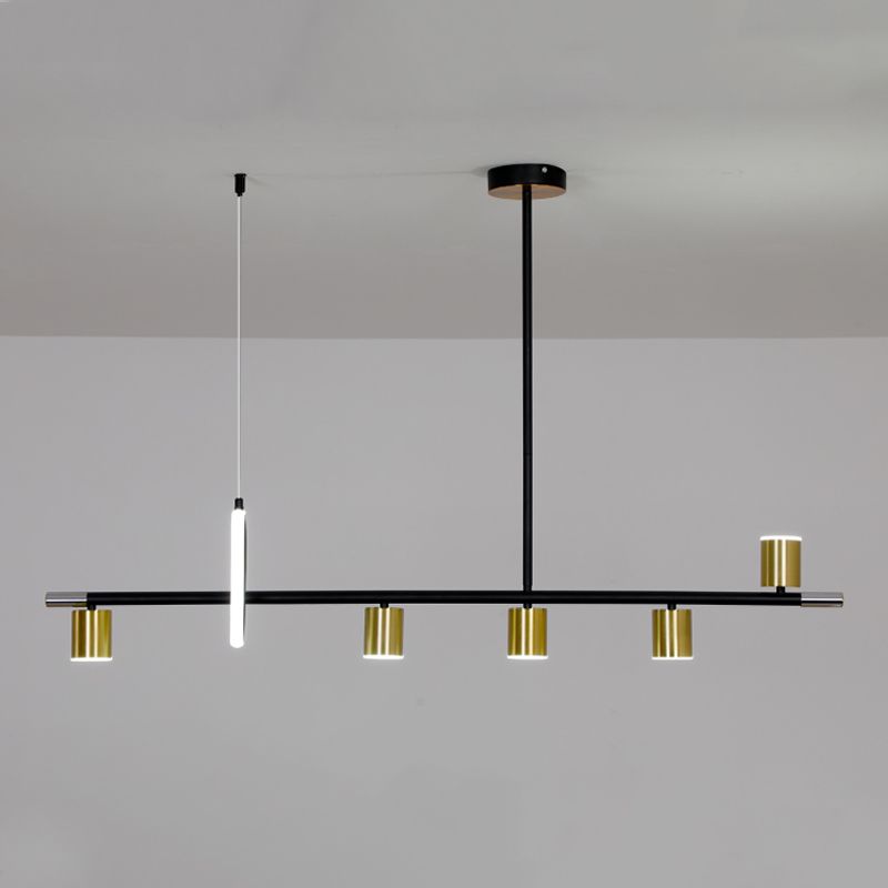 Hedendaagse hanglampen Geometrie Island Lights Metal for Kitchen Island