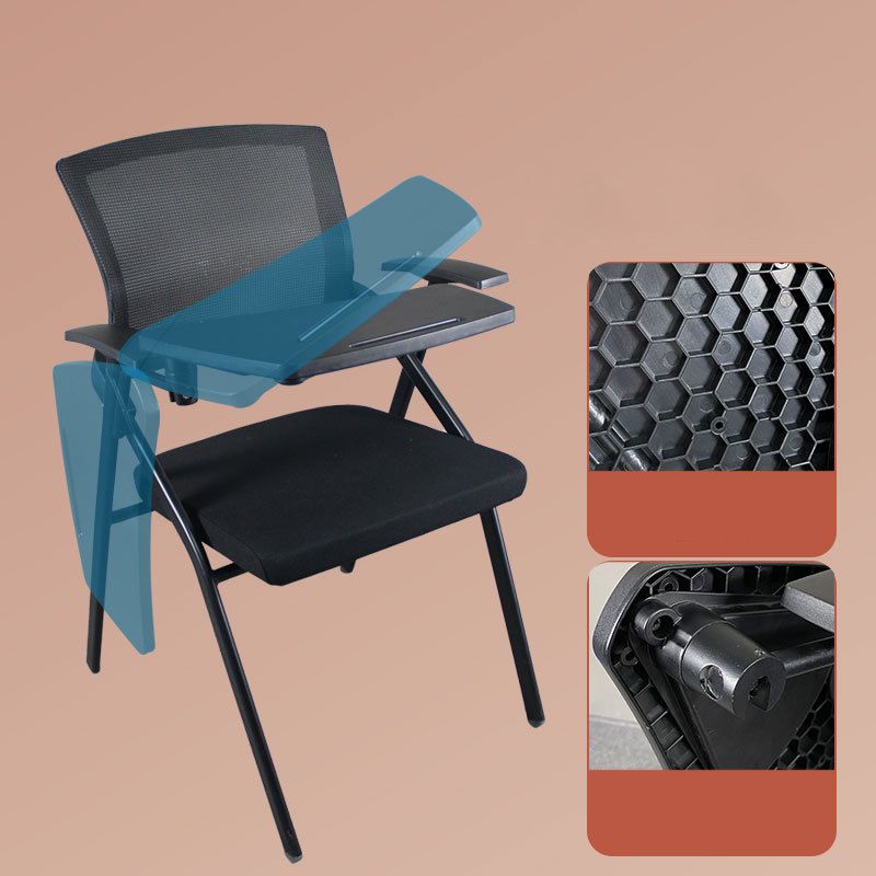 Modern Style Conference Chair without Wheels Office Chair with Fixed Arms