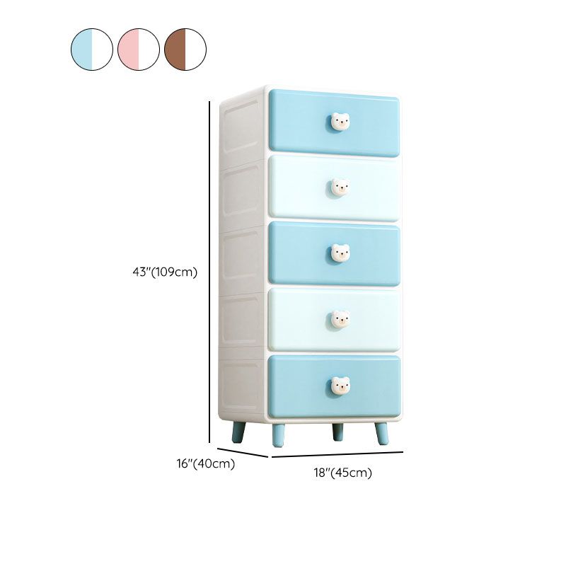 Plastic Bedroom Armoire with Drawer Urban Wardrobe Armoire for Home