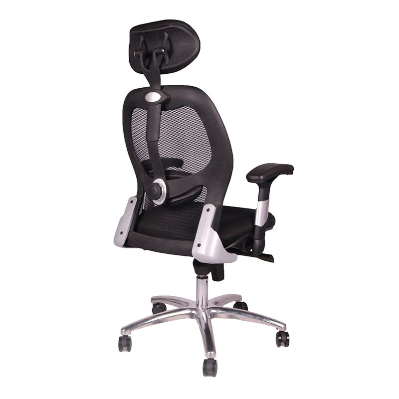 Modern Desk Chair Mesh Computer Chair Mid-Back Swivel Chair with Wheels