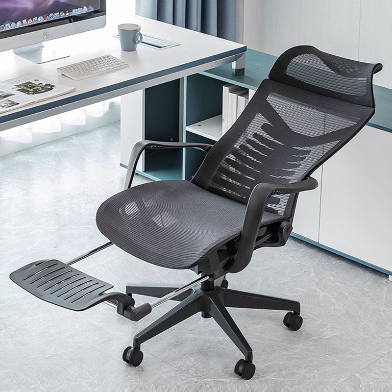 Modern Chair Adjustable Seat Height Swivel Chair with Breathable Back