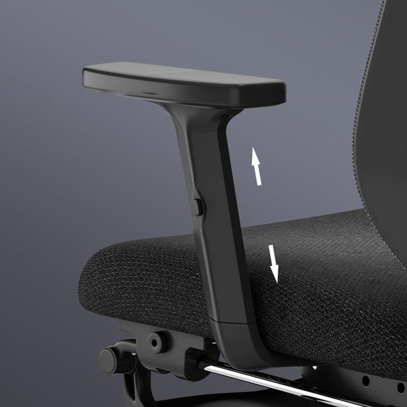 Modern Mesh Chair Lumbar Support Desk Chair Computer Chair with Wheels