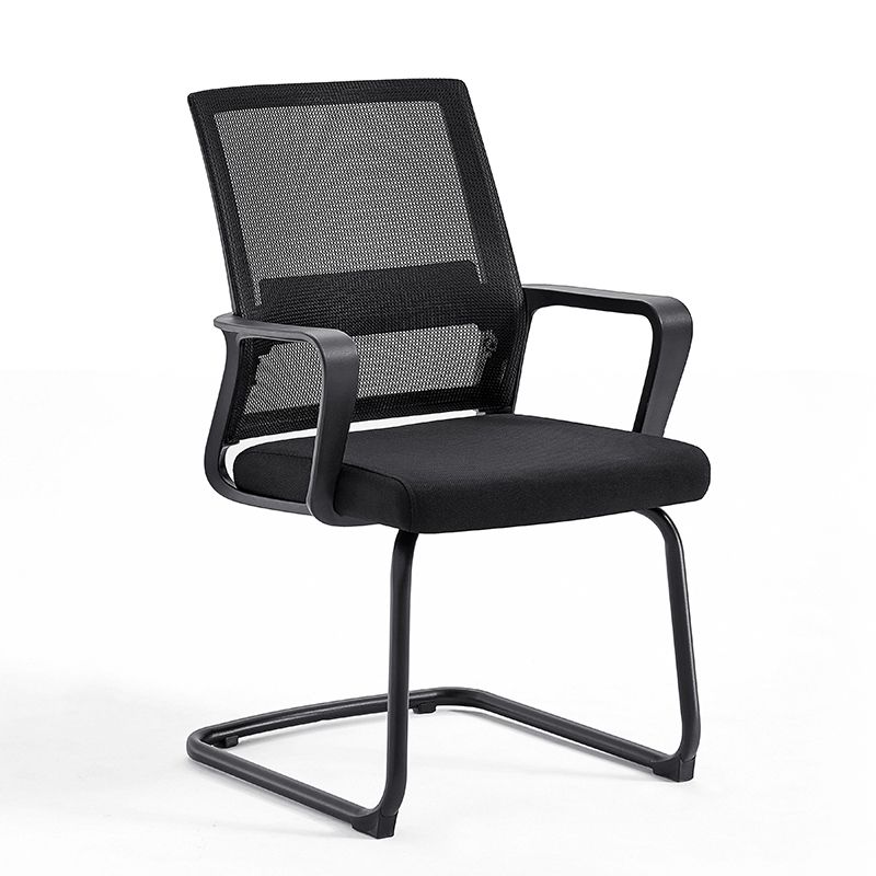 Modern Office Chair Fixed Arms No Distressing Ergonomic Chair with Breathable Back