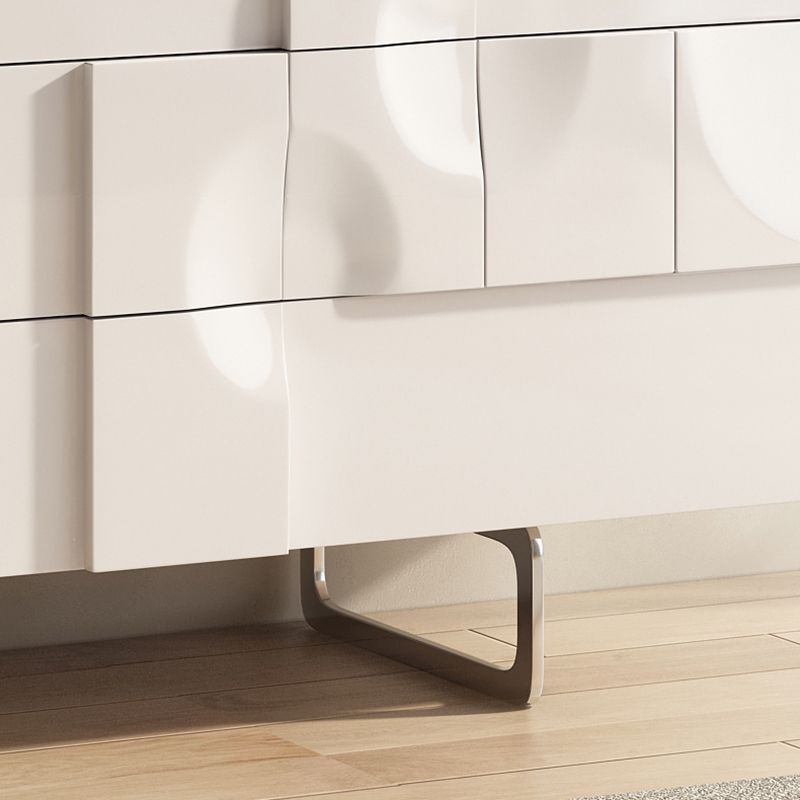 Modern Style Storage Solid Wood Sideboard Cabinet with Drawers