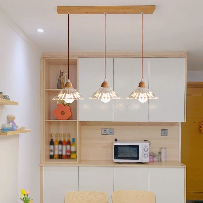 Modern Style Hanging Light Creative Glass Pendant Lighting Fixture for Dining Room