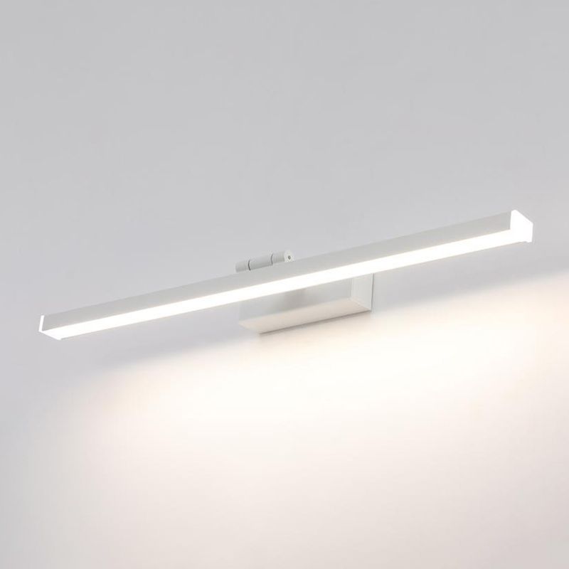 Minimalist Style Aluminum Vanity Mirror Light Rectangle Shape LED Vanity Lamp for Bedroom