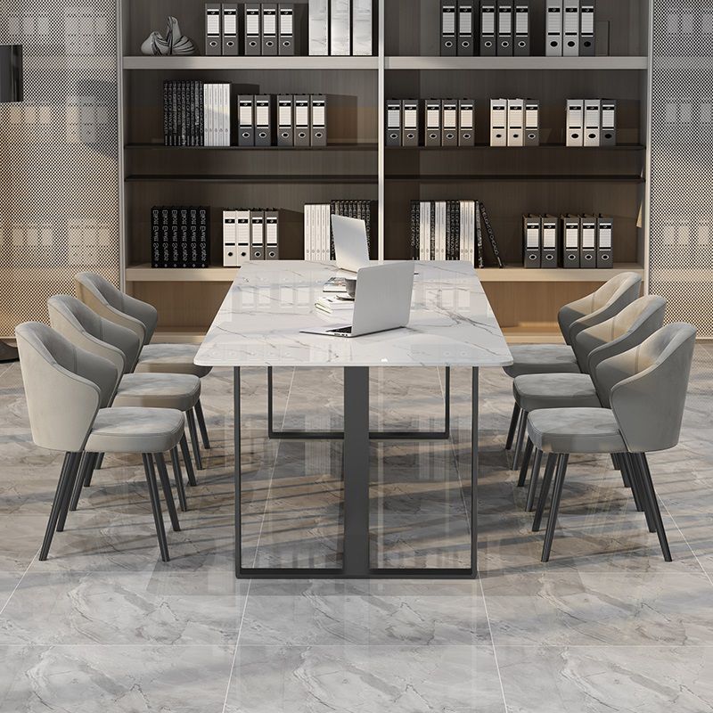 Sintered Stone Home Meeting Table Industrial Office Writing Table