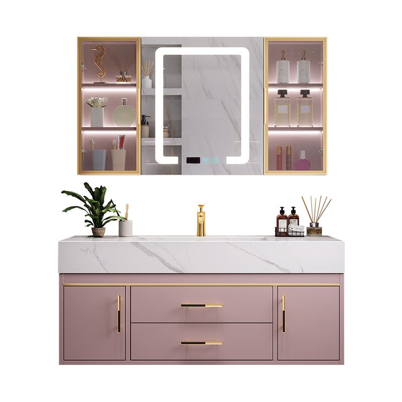 Modern Style Bathroom Vanity Set Solid Wood Bathroom Vanity Set
