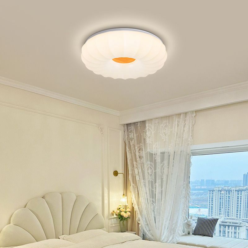 Nordic Style Metal Flush Mount Ceiling Light Fixture for Bedroom