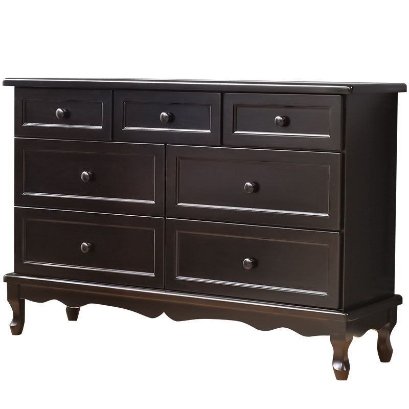 Traditional Wood Dresser Bedroom Storage Chest Dresser with Drawer