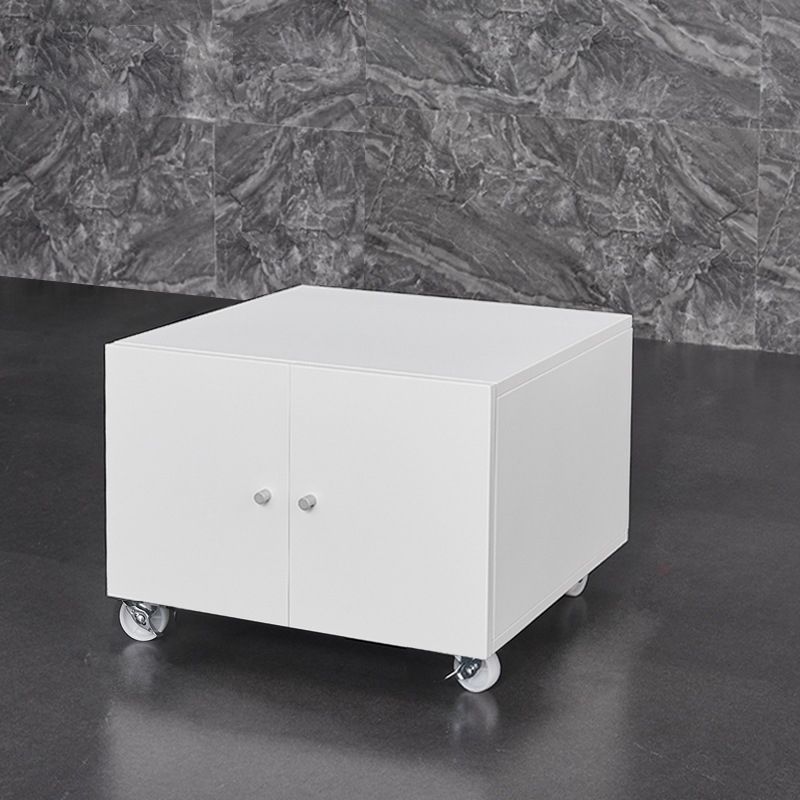 Minimalist Plain File Cabinet Castors Filing Cabinet for Home Office