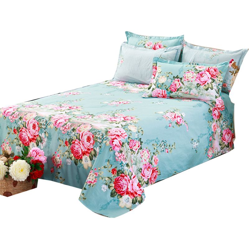 Cotton Fitted Sheet One Piece Summer Style Bedroom Simple Bed Sheet