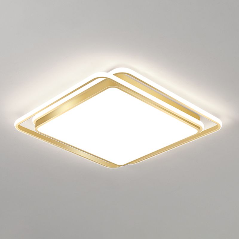 Plafonnier LED en fer forgé pour salon, nouveau plafonnier moderne à 1 lumière