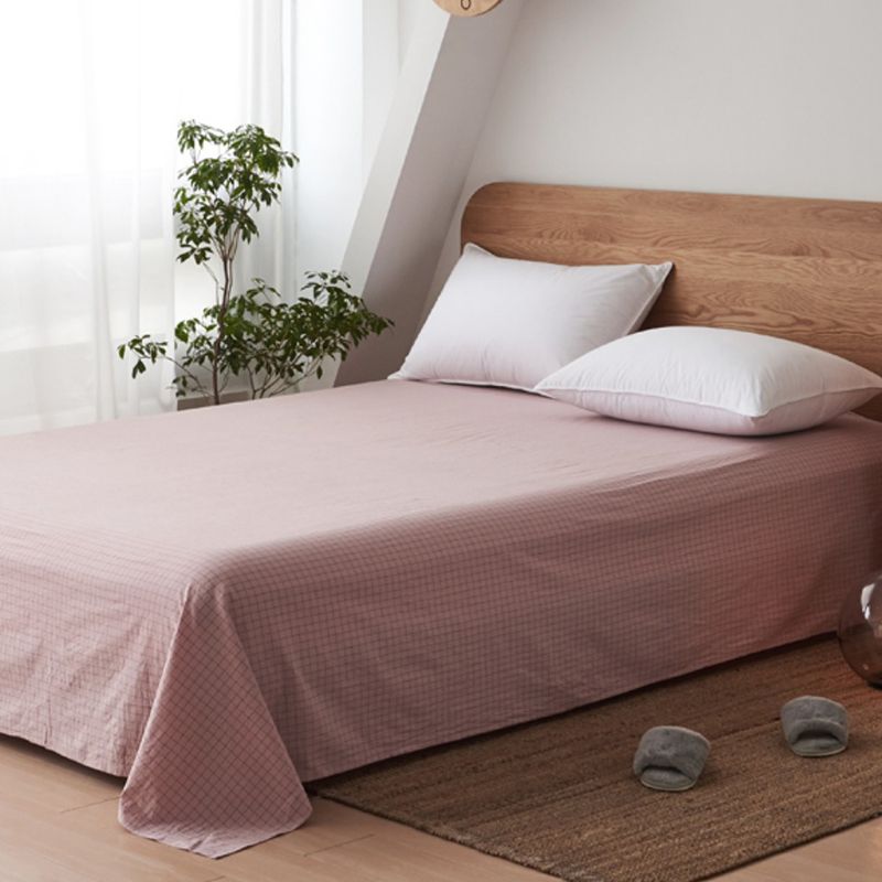 Breathable Bed Sheet Soft Cotton Fade Resistant Bed Sheet Set