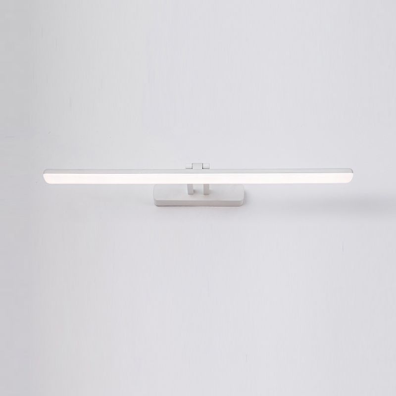 Modern Simple Iron Vanity Light Strip Shape Vanity Lamp for Shower Room