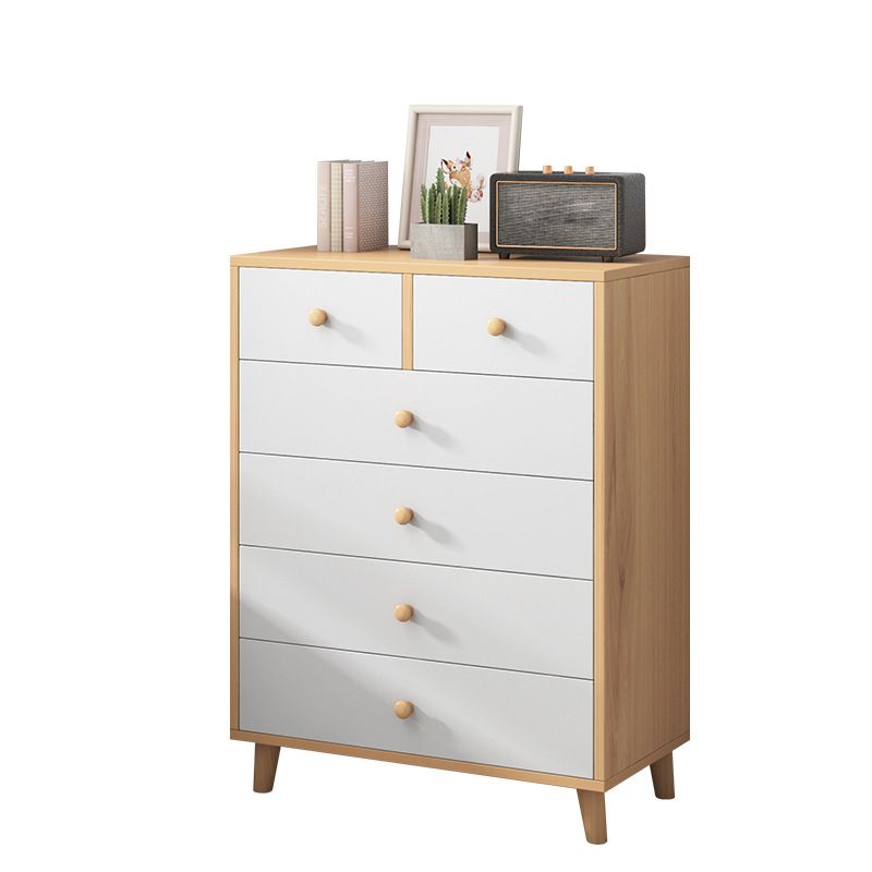 Wooden Storage Chest Dresser Bedside Storage Chest for Bedroom