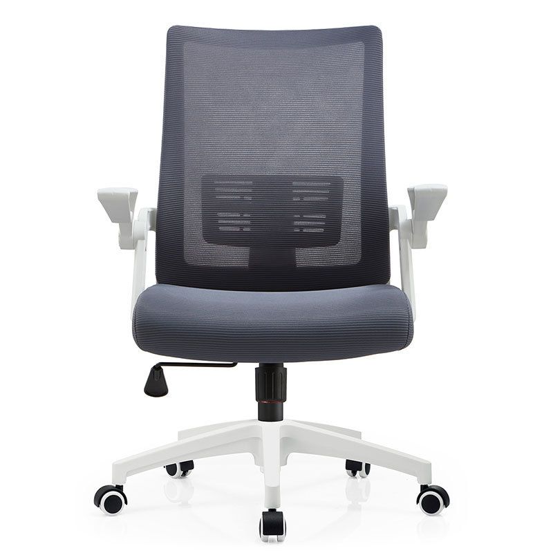 Modern Removable Arms Chair Adjustable Seat Height Desk Chair with Wheels