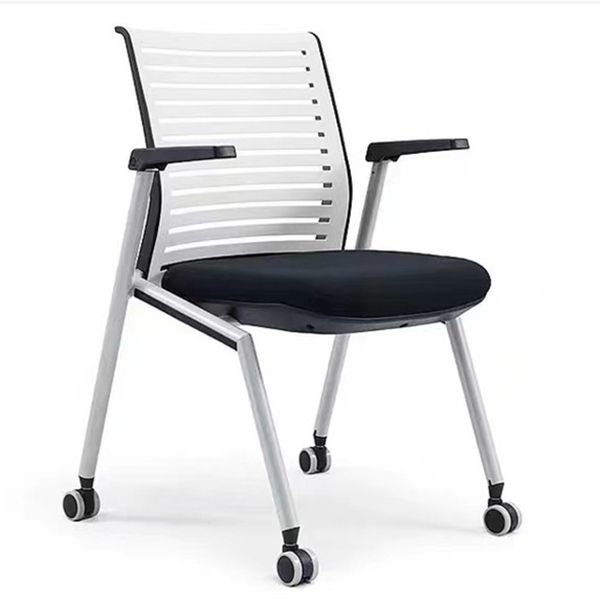 Mesh Mid-Back Desk Chair Swivel Conference Chair with Wheels