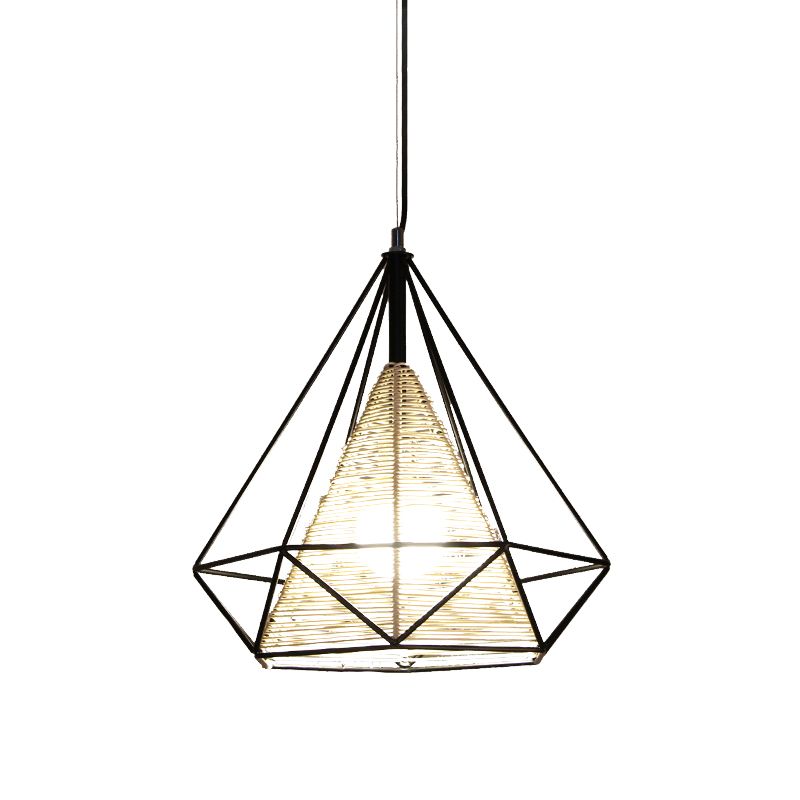 15 "/ 18" /19,5 "de large room de diamant pendentif suspendu moderne 1 lumière beige suspendue plafond plafond pour îlot de cuisine