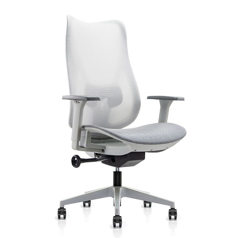 Contemporary Arm Chair Adjustable Arms Adjustable Seat Height Swive Office Chair