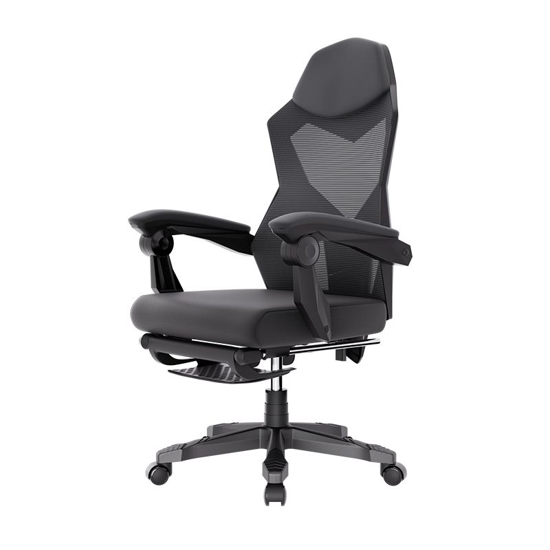 Modern Office Chair Adjustable Seat Height No Distressing Ergonomic Chair with Wheels