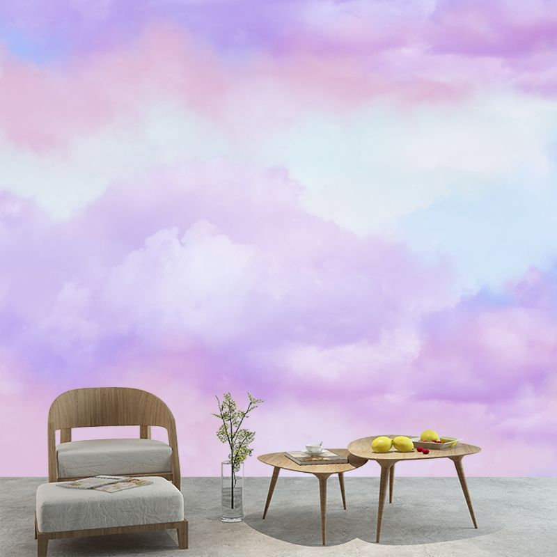 Mildew Resistant Photography Wallpaper Sky Drawing Room Wall Mural