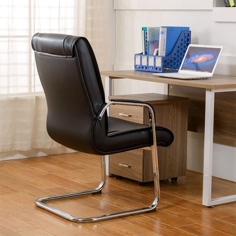 Modern Computer Faux Leather Chair Ergonomic Office Chair with Upholstered