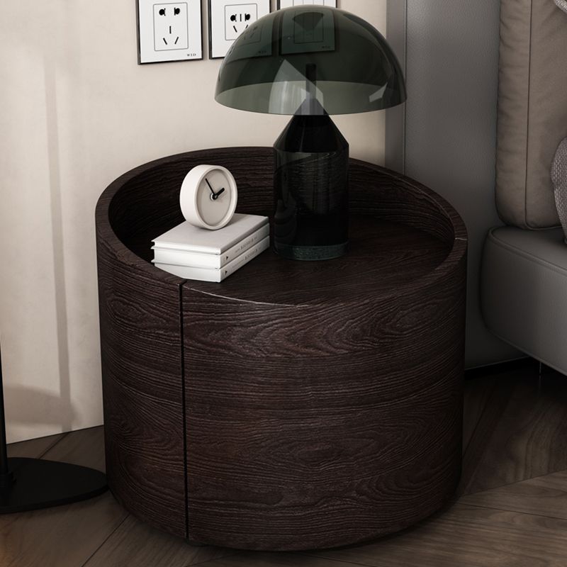 Wooden Bed Nightstand Classic Modern Bedside Cabinet with Drawers