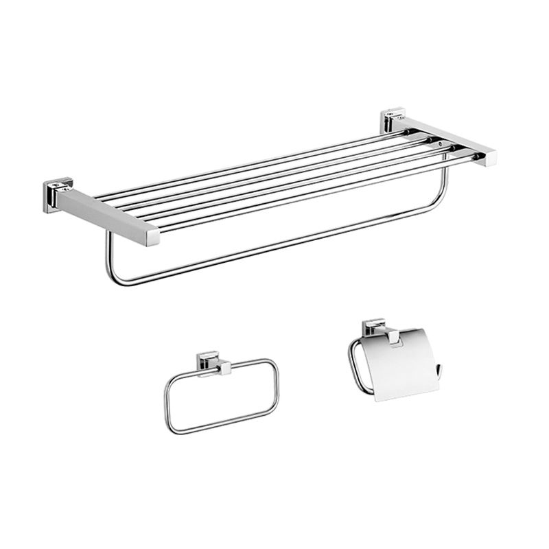 Modern Bathroom Accessories Hardware Set Paper Holder Stainless Steel Bathroom Set