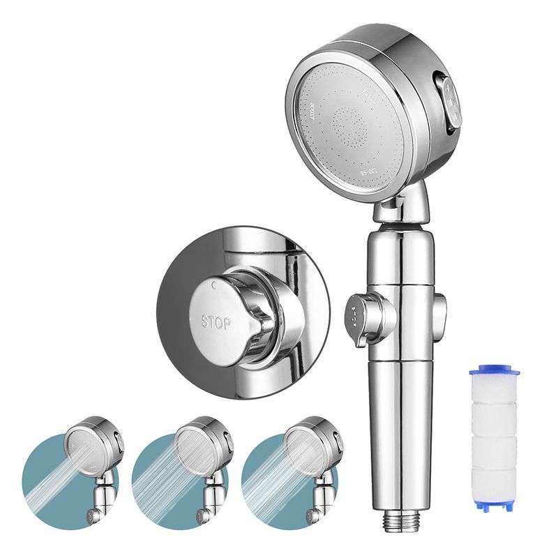 Modern Hand Shower Stainless Steel Adjustable Shower Head Water Efficient Shower Combo