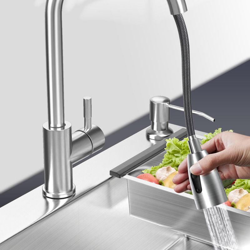 Stainless Steel Kitchen Sink Modern Kitchen Sink with Drain Assembly