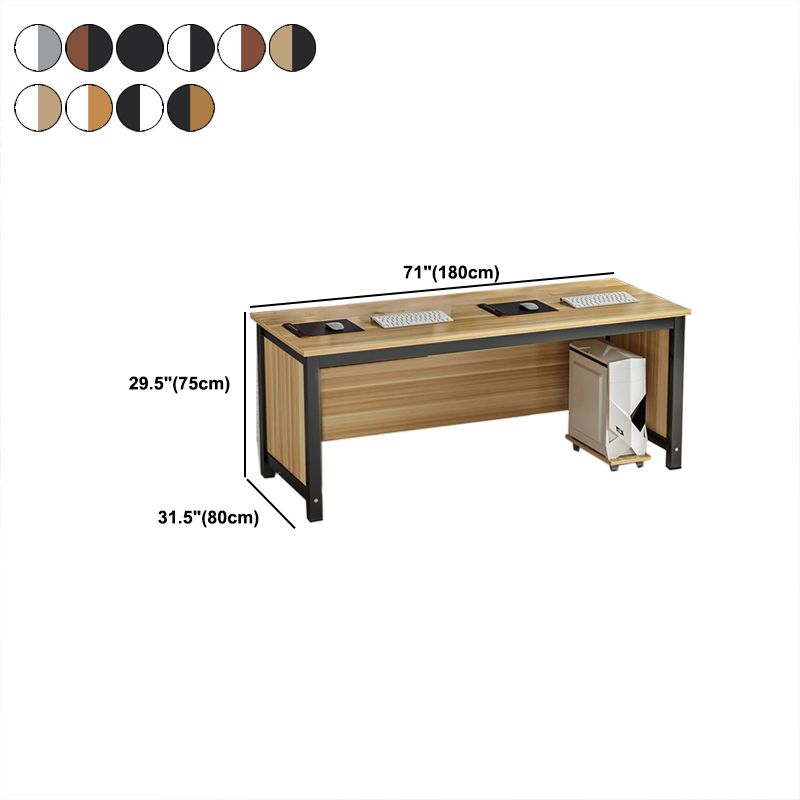 Industrial Office Desk Manufactured Wood Computer Desk for Home and Office