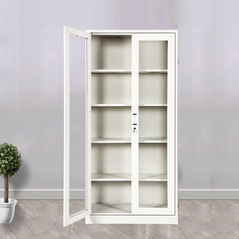 Vertical Filing Cabinet Contemporary Silver File Cabinet with Lock and Storage