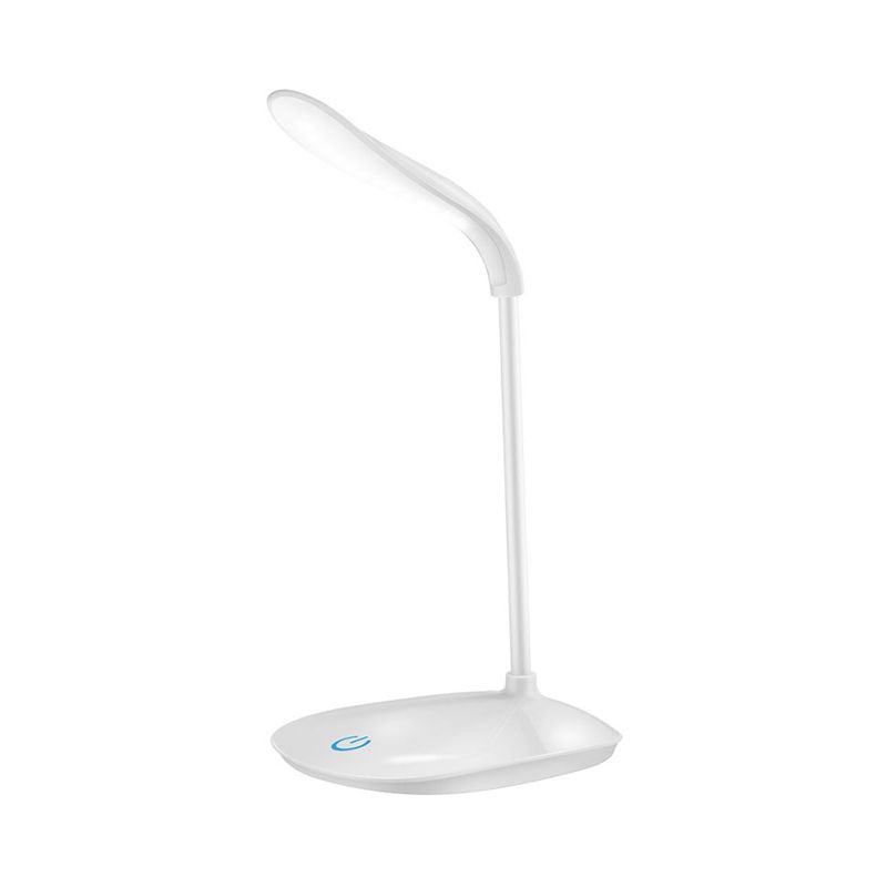 Lampe de bureau de charge USB bleu / rose / blanc lampe de table sensible au style moderne pour la lecture