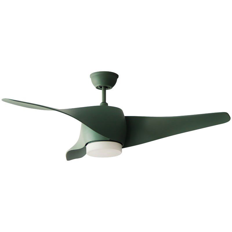 Fan Shape Metal Ceiling Fan Kid Style 1 Light Ceiling Fans Fixtures