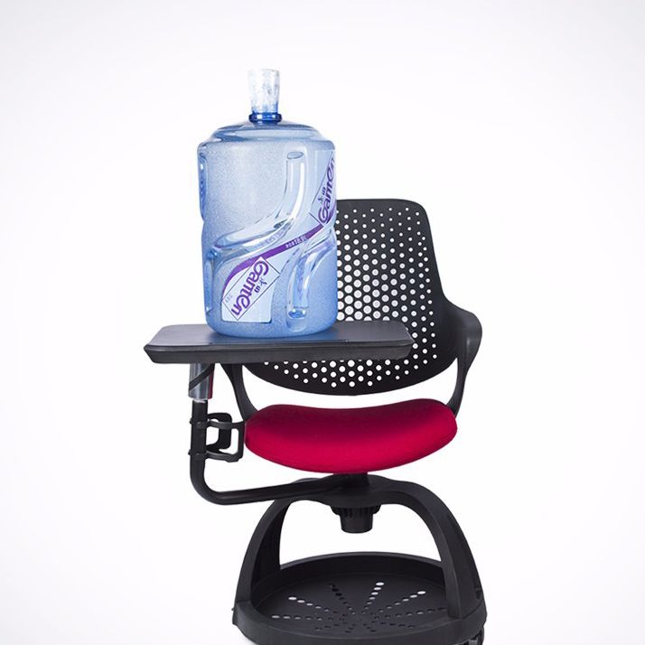 Modern No Distressing Conference Chair Plastic with Swivel  Wheels Chair