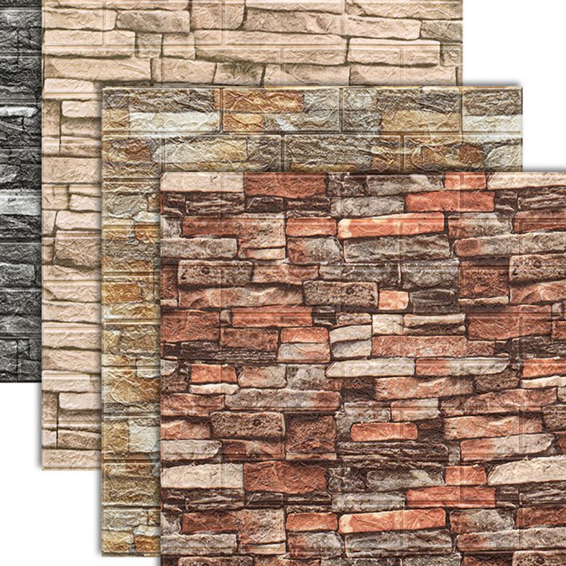 Artificial Brick Wall Plate Industrial Style Simple Home Living Room Wall Panel (1-Pack)