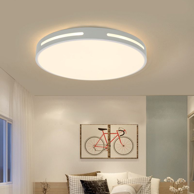 Soporte de RGBW RGBW RGBW Llight Nordic White Smart LED Sras montadas en el dormitorio