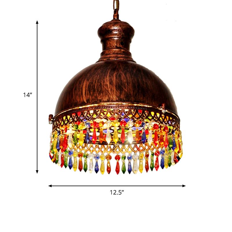 Art Deco Bowl Kronleuchter Beleuchtung 3 Lampenmodell Deckenhängung Lampe im Messing für Wohnzimmer