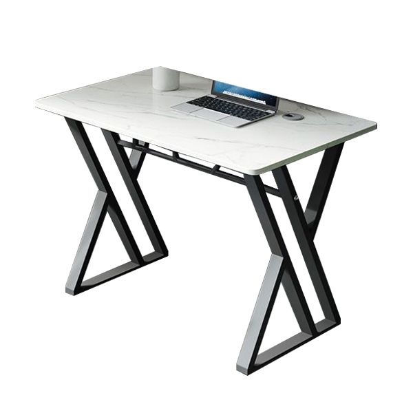 29.5"H Rectangular Computer Desk Contemporary Office Desk for Home