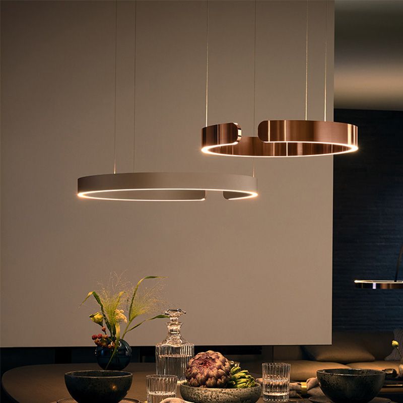 LED Suspension Pendant Light Contemporary Chandelier Light Fixture for Living Room