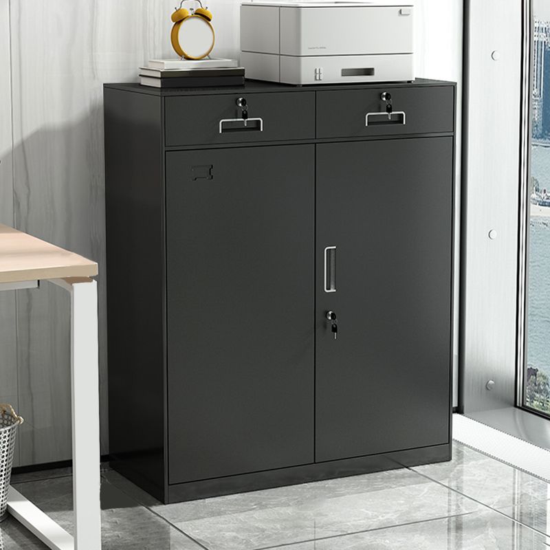 Modern Cabinet Wood Locking Drawers and Storage File Cabinet