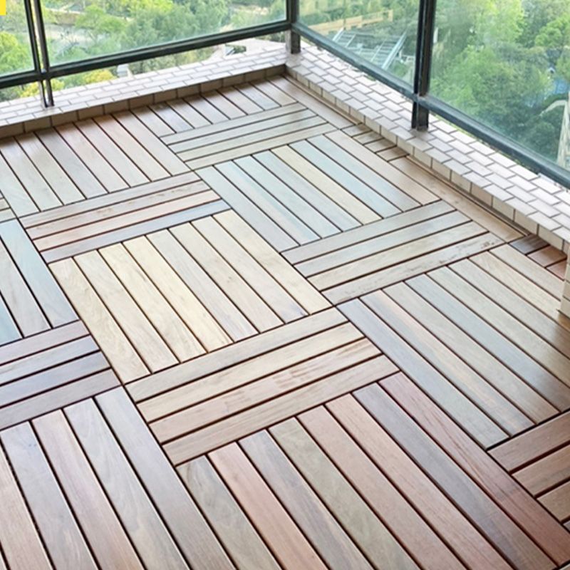 Classical Outdoor Patio Interlocking Composite Outdoor Flooring Flooring Tile