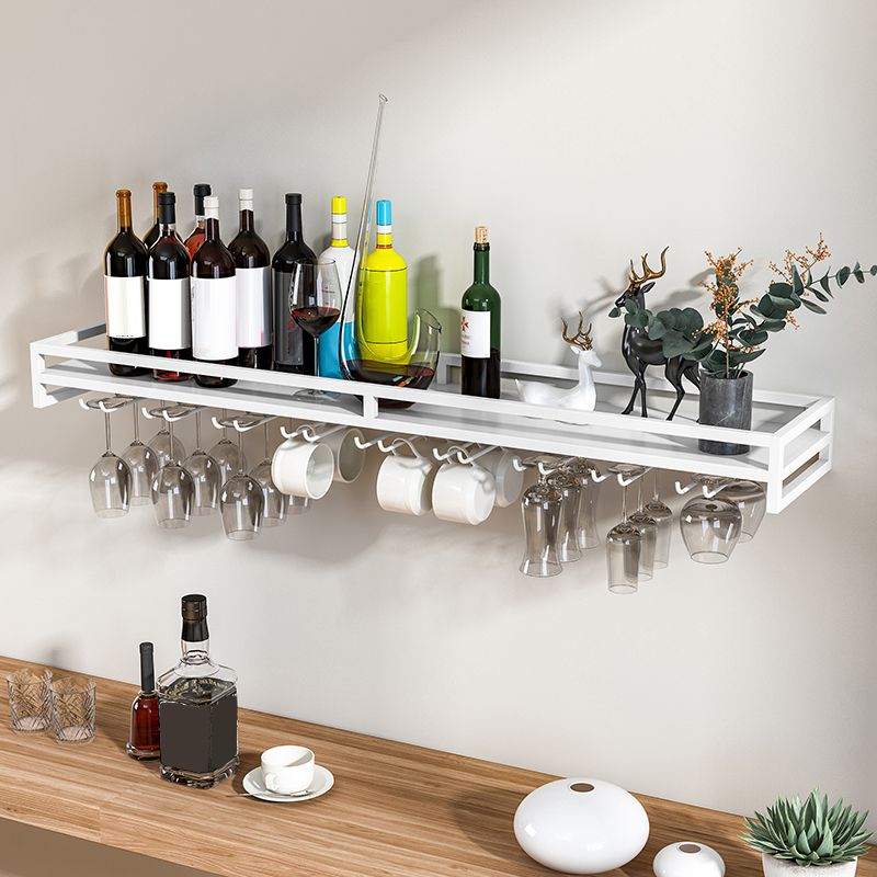 Modern Metal Wall Mounted Wine Holds up to 36 Bottles Wine Racks