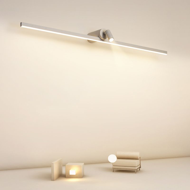 Linear Wall Sconce Lights Modern Metal 2 Light Sconce Light Fixture for Bathroom