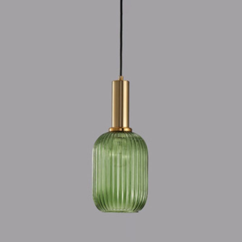 Suspension Pendant Light Simple Style Glass Hanging Ceiling Light