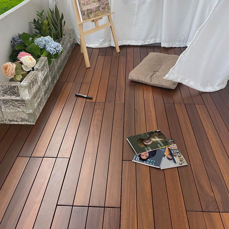 Solid Wood Deck Flooring Tiles Interlocking Deck Flooring Tiles